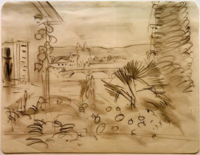 Garden House in the Rhone Valley by August Macke